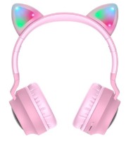 Наушники Hoco W27 Cat Pink