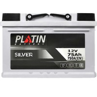 Acumulatoar auto Platin LB3 75Ah Silver