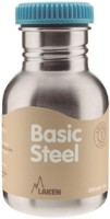 Бутылка для воды Laken Basic Steel 0.35L Blue (BS35BL)