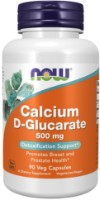 Пищевая добавка NOW Calcium D-Glucarate 500mg 90cap