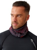 Headwear multifuncțional Rough Radical Team Ful MC 02 Grey/Red Universal