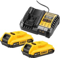 Набор зарядное устройство+2аккумулятора DeWalt DCB1104D2-QW