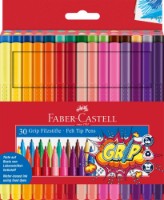 Set carioci Faber-Castell Grip Colour 30pcs