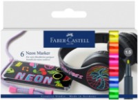 Set carioci Faber-Castell Neon 6pcs