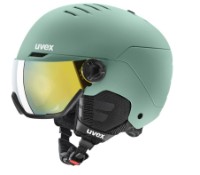 Cască Uvex Wanted Visor 58-61 Oxid Green Matt