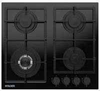 Газовая панель Wolser WL-BRD 6402 Black Glass