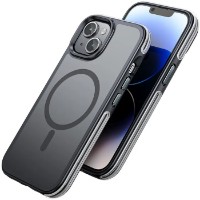 Чехол Hoco AS5 19ft Anti-fall Flexible Airbag Magnetic Case for iPhone 15 Plus Black