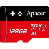 Карта памяти Apacer microSDXC 128Gb UHS-I U3 V30 A1 (AP128GMCSX10U7-RAGC)