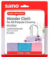 Șervețele de curățenie Sano Sushi Wonder 3pcs (352641)