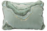 Подушка туристическая Therm-a-Rest Compressible Pillow Cinch L Sage Topo Wave