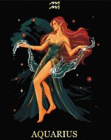 Картина по номерам Brushme Водолей (BSB0043FC)