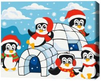 Картина по номерам Brushme Дом пингвина (KBS0147FC)