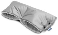 Муфта-рукавички на детскую коляску Sensillo Minky Grey (5903076305909)