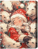 Картина по номерам Brushme Полярные объятия (BS53851)