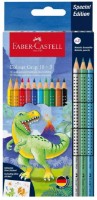 Набор цветных карандашей Faber-Castell Colour Grip Dinosaurus 13pcs