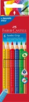 Набор цветных карандашей Faber-Castell Jumbo Grip 6pcs