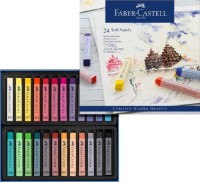 Мелки для рисования Faber-Castell Soft Pastels 24pcs
