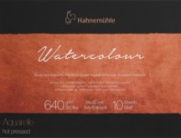 Sketchbook Hahnemühle Watercolour 640 24x32 Hot Pressed