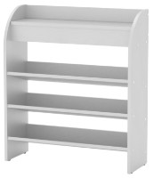 Rafturi pentru pantofi Компанит ТО-9 Nimfeia Alb