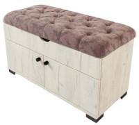 Rafturi pentru pantofi ML-Mobila МЛ-10 Дуб Крафт Белый