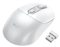 Mouse Hoco GM28 White Gray