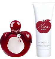 Парфюмерный набор для неё Nina Ricci Nina Rouge EDT 50ml + Body Lotion 75ml