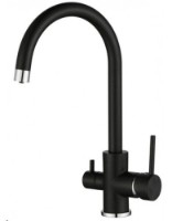 Смеситель для кухни Aquasanita Helika 2963 Black metallic