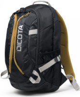 Rucsac pentru oraș Dicota Backpack Active black/yellow (D31048)