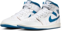 Ботинки мужские Nike Air Jordan 1 Mid Se White/Industrial Blue/Sail, s.44