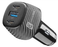 Încărcător auto CellularLine CBRUSB3PD103WK