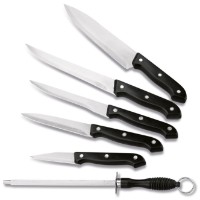 Set cuțite + ascuțitoare Tadar Selva 6pcs