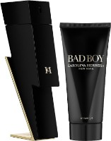 Парфюмерный набор для него Carolina Herrera Bad Boy EDT 100ml + Shower Gel 100ml