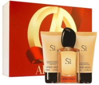 Парфюмерный набор для неё Giorgio Armani Si EDP 50ml + Shower Gel 50ml + Body Lotion 50ml