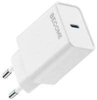 Încărcător CellularLine Become Type-C 25W White (ECORCYACHUSBC25WW)