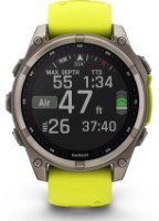 Смарт-часы Garmin fēnix 8 Solar Sapphire Titanium (010-02907-21)
