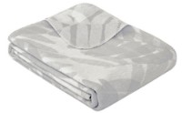 Pătura IBENA Jacquard  Baumwolldecke Kula mith GOTS Zertifikat 140x200cm Grey/White