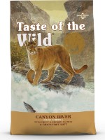Hrană uscată pentru pisici Taste Of The Wild Canyon River Feline Trout & Smoked Salmon 2kg