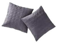 Наволочка для подушки IBENA Nancy Dounle Pack 50x50cm Dark Grey