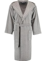 Банный халат Rhomtuft Baronesse Bademantel Kiesel L