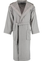 Halat de baie Rhomtuft Face & Body Bademantel Kiesel L