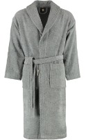 Halat de baie Rhomtuft Sir & Lady Bademantel Kiesel L