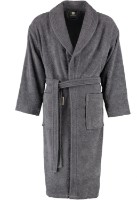 Halat de baie Rhomtuft Sir & Lady Bademantel Zinn XL