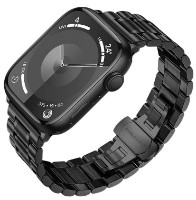 Ремешок Hoco iWatch WA32 38/40/41mm Grand Series Five-Bead Steel Strap Black