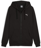 Hanorac pentru bărbați Puma Ess Small Logo Full-Zip Hoodie Tr Puma Black, s.M