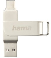 Флеш-накопитель Hama C-Rotate Pro Silver 64Gb (182490)