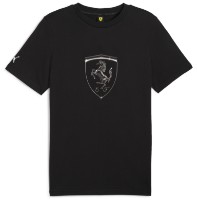 Мужская футболка Puma Ferrari Race Tonal Big Shield Tee Puma Black, s.S (63018901)