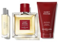 Парфюмерный набор для него Guerlain Habit Rouge EDT 100ml + EDT 10ml + Shower Gel 75ml