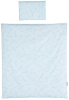 Lenjerie de pat pentru copii Chipolino Falling Star Mint (KOSCLOSET0244MFS)