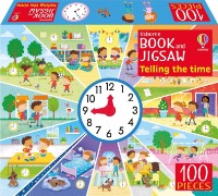Книга Usborne Book and Jigsaw Telling the Time (9781805312932)