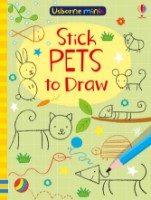 Книга Usborne Minis - Stick Pets to Draw (9781474940245)